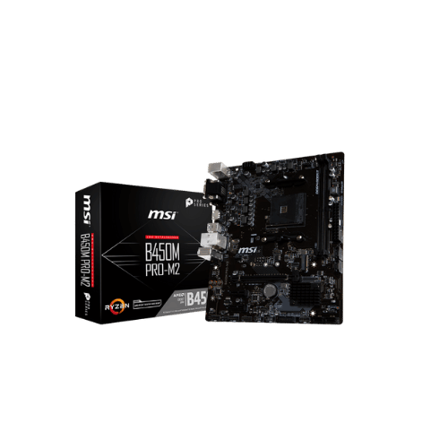MSI B450M PRO-M2 AM4 mATX Motherboard MSI B450M PRO-M2 AM4 mATX Motherboard